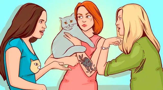 acertijo visual gato