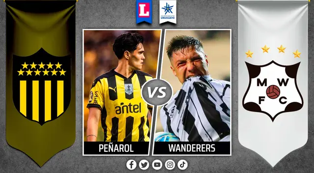 Peñarol vs. Wanderers por Campeonato Uruguayo Peñarol vs. Wanderers por Campeonato Uruguayo