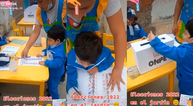 TikTok: profesora de inicial enseña a votar en elecciones municipales y se gana elogios TikTok: profesora de inicial enseña a votar en elecciones municipales y se gana elogios