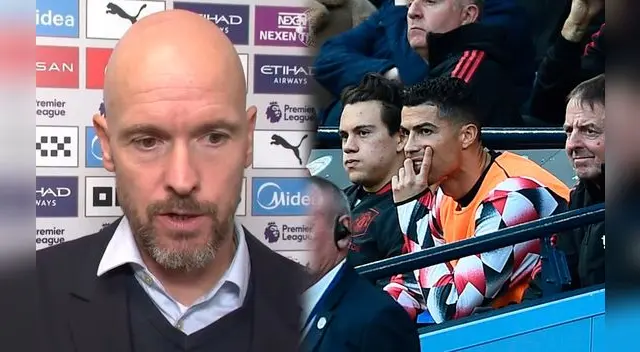 Erik Ten Hag dio la razón del porqué Cristiano Ronaldo no jugó el derbi