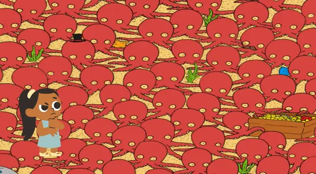 ¿Dónde está el pez?