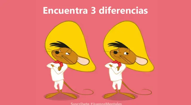 ¿Podrás hallar las 3 diferencias? Pon a prueba tus habilidades con este reto visual
