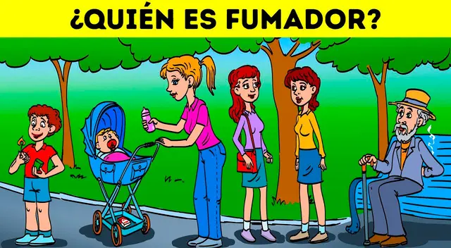 Descubre en solo 8 segundos quién es fumador.