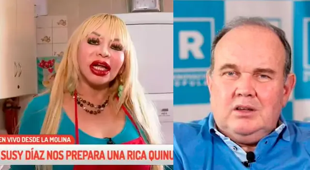 Susy Díaz trolea a 'Porky' tras ser virtual ganador de alcaldía de Lima: "La dieta de Aliaga" Susy Díaz trolea a 'Porky' tras ser virtual ganador de alcaldía de Lima: "La dieta de Aliaga"