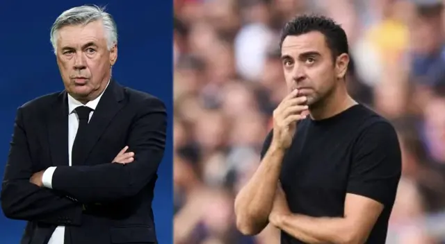 Ancelotti mostró una leve incomodidad con el poco reconocimiento que le intentan dar Xavi y Messi al Real Madrid.