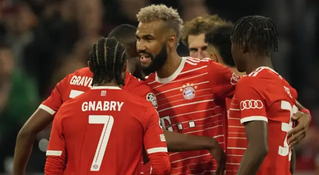 Bayern Múnich está invicto en el Grupo C de la Champions League 2022-23.