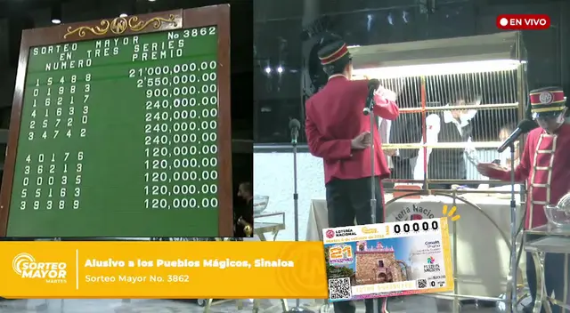 Revisa AQUÍ los números ganadores del Sorteo Mayor de la Lotería Nacional Revisa AQUÍ los números ganadores del Sorteo Mayor de la Lotería Nacional