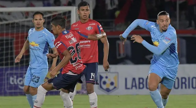 Bolívar y Wilstermann empataron 1-1 por la liga boliviana