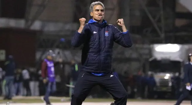 Chemo Del Solar festejó con mucha euforia la victoria de su equipo ante Alianza Lima