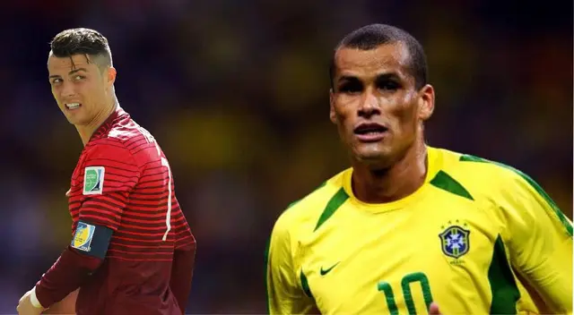 Rivaldo le brindó palabras de aliento a Cristiano Ronaldo, de quien dice, es fan.