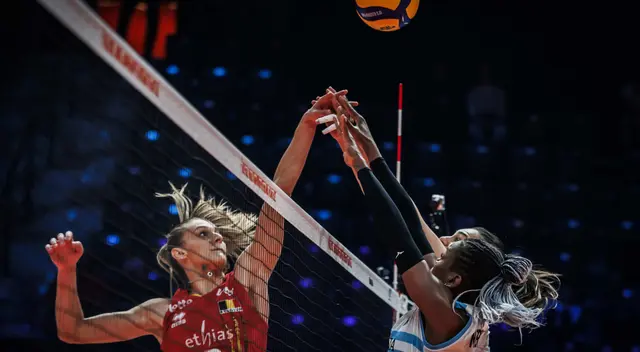 Bélgica superó a Argentina en la fecha 2 de la segunda ronda del Mundial Femenino de Vóley