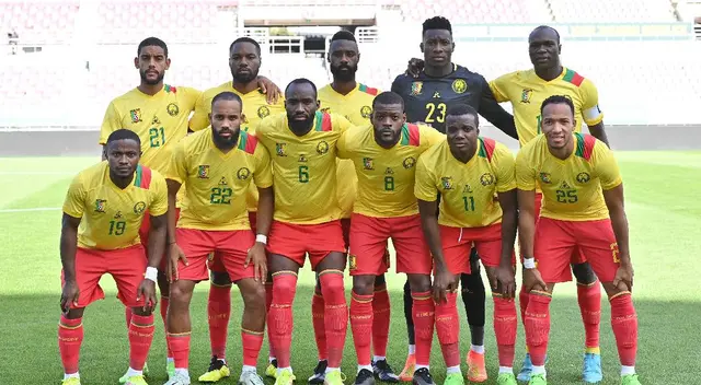 La Selección de Camerún que intentará hacer historia en Qatar 2022.   