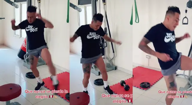 Christian Cueva entrena al ritmo de caporales y sacó los pasos prohibidos Christian Cueva entrena al ritmo de caporales y sacó los pasos prohibidos