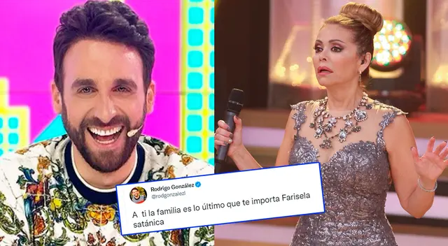 Gisela sube video de marcha "Con mis hijos no te metas" y Peluchín la llama "satánica"