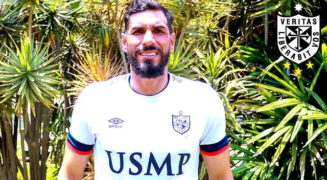 Carlos Solís Ugarte es el arquero de la Universidad San Martín.