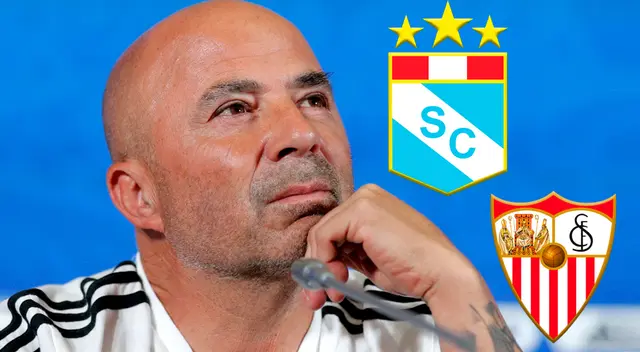 Sevilla recordó el paso de Jorge Sampaoli en Perú, pero se 'olvidó' de Sporting Cristal