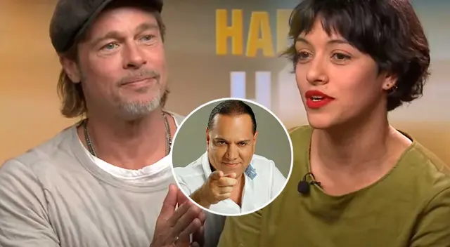 Brad Pitt recibió una inusual pregunta de Jely Reátegui en el 2019