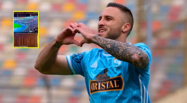 Emanuel Herrera alentó a Sporting Cristal Emanuel Herrera alentó a Sporting Cristal