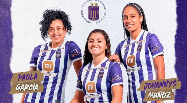 Alianza Lima anunció el fichaje de tres jugadoras colombianas