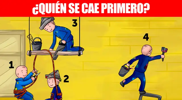 Test: Responde quién se cae primero y conoce más de tu personalidad.