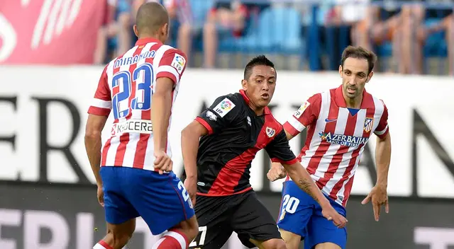 Cueva estuvo en Vallecano el 2014 Cueva estuvo en Vallecano el 2014