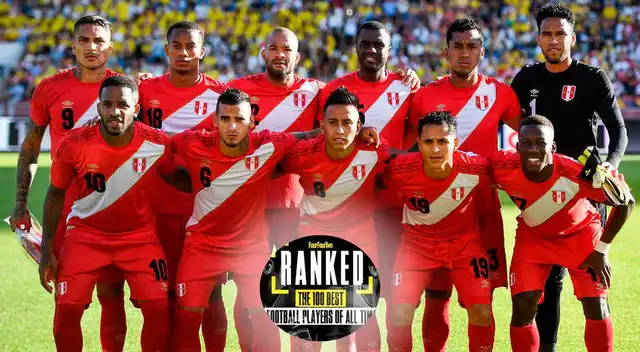 Jugador de la Selección Peruana en el Top 100 de los mejores de la historia