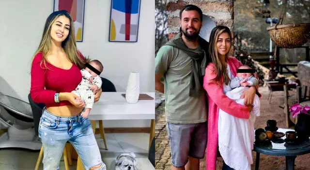 Claudia Ramírez junto a su esposo y su hijo. Claudia Ramírez junto a su esposo y su hijo.
