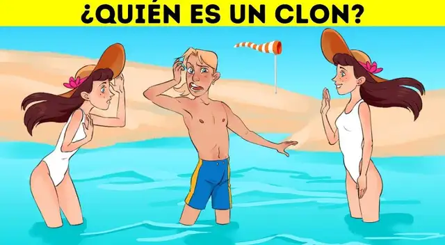 ¿Qué mujer es un clon? Atrévete a superar este acertijo en solo 7 segundos