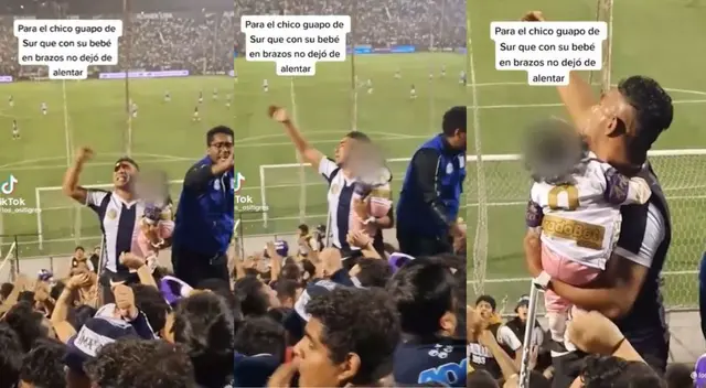 Hincha de Alianza Lima llevó a su hija al corazón de la barra y pequeña vivió gran experiencia Hincha de Alianza Lima llevó a su hija al corazón de la barra y pequeña vivió gran experiencia