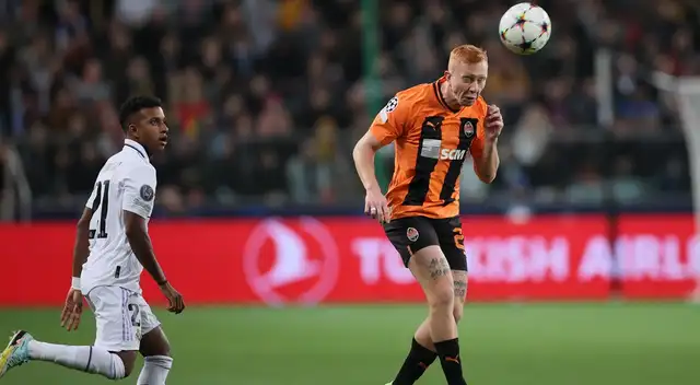 Real Madrid y Shakhtar Donetsk empataron 1-1 en Varsovia.