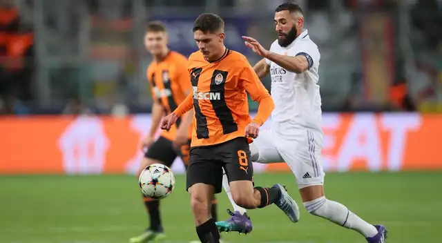 Real Madrid y Shakhtar Donetsk jugaron en Varsovia por la Champions League.