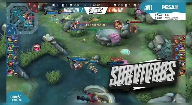Claro gaming SURVIVORS Season 6 Mobile Legends llega a su fase final