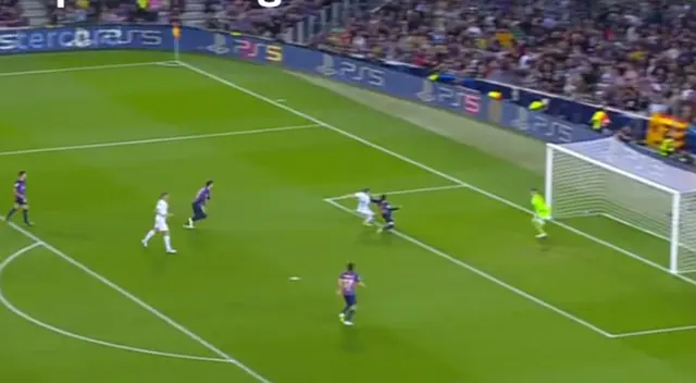 Nicolo Barella decretó el 1-1 parcial del Inter ante Barcelona