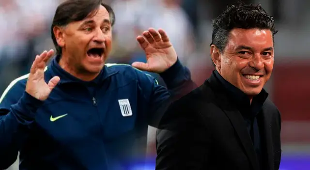 Con Marcelo Gallardo en el banquillo, River Plate derrotó al Alianza Lima de Carlos Bustos Con Marcelo Gallardo en el banquillo, River Plate derrotó al Alianza Lima de Carlos Bustos