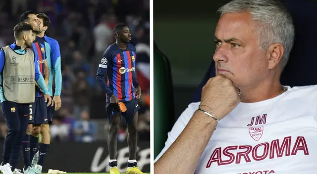 José Mourinho dio con palo al FC Barcelona de Xavi José Mourinho dio con palo al FC Barcelona de Xavi