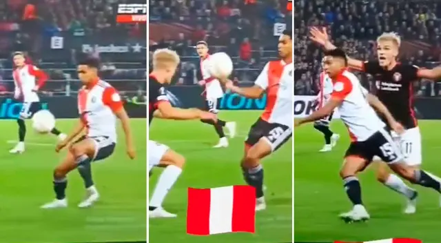 Marcos López realizó una increíble jugada en el Feyenoord