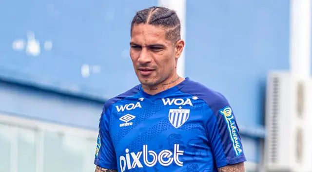 Paolo Guerrero es baja para Avaí en la recta final de la temporada