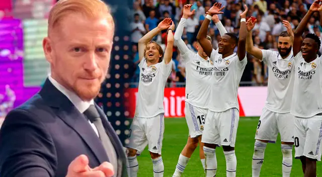 Martín Liberman feliz por el triunfo del Real Madrid en el Clásico Martín Liberman feliz por el triunfo del Real Madrid en el Clásico