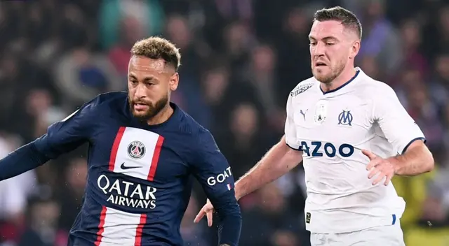 PSG y Marsella afrontaron un partidazo por el Clásico de Francia