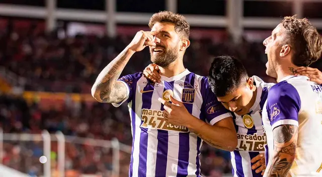 Gino Peruzzi anotó el segundo gol de Alianza Lima Gino Peruzzi anotó el segundo gol de Alianza Lima