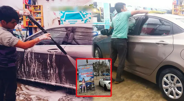 Un trabajador de Car Wash puede llegar a ganar más de mil soles. Un trabajador de Car Wash puede llegar a ganar más de mil soles.