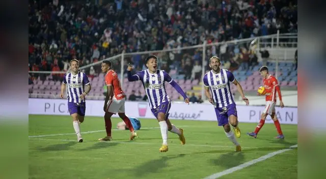 Jairo Concha celebra el primero de Alianza en Cusco Jairo Concha celebra el primero de Alianza en Cusco