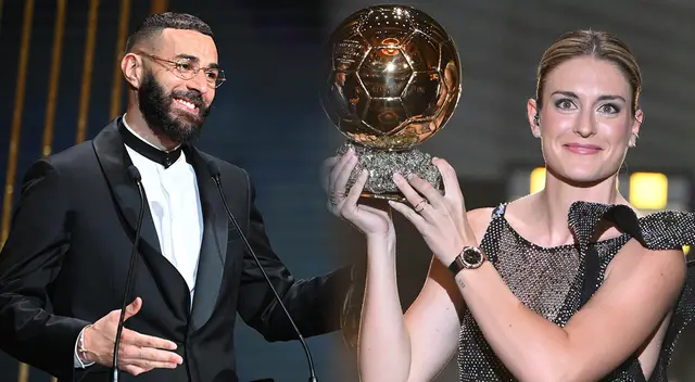 Karim Benzema y Alexia Putellas se consagraron en el Balón de Oro Karim Benzema y Alexia Putellas se consagraron en el Balón de Oro