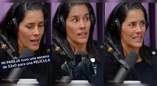 Gianella Neyra sobre la escena de sexo entre Cristian Rivero y Pierina Carcelén: "Fue muy fuerte" Gianella Neyra sobre la escena de sexo entre Cristian Rivero y Pierina Carcelén: "Fue muy fuerte"