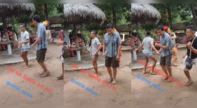 Juelix sorprende bailando danza típica de la Selva Juelix sorprende bailando danza típica de la Selva