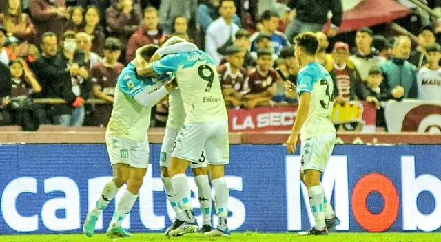 Racing logró vencer 1-0 a Lanús por la Liga Argentina Racing logró vencer 1-0 a Lanús por la Liga Argentina