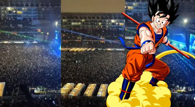 Se cantó el himno de Dragon Ball Z en pleno concierto de Daddy Yankee