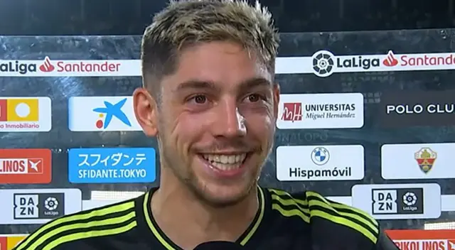 Federico Valverde y sus declaraciones tras volver a marcar gol con Real Madrid Federico Valverde y sus declaraciones tras volver a marcar gol con Real Madrid
