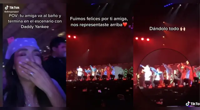 Viral: Se va al baño y termina en el escenario de Daddy Yankee