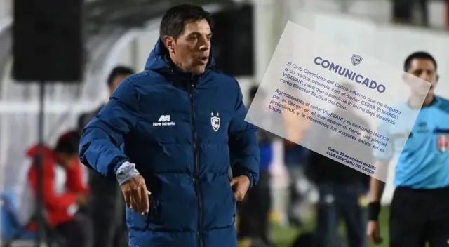 Cienciano anunció la salida del técnico Vigevani a falta de dos fechas Cienciano anunció la salida del técnico Vigevani a falta de dos fechas